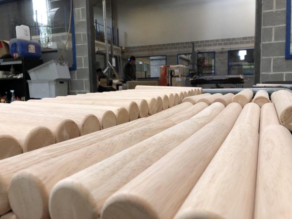 Productie werpstokken